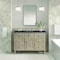 James Martin Vanities 48'' Single Vanity, Whitewashed Oak w/ 3 CM Charcoal Soapstone Quartz Top 424-V48-WWO-3CSP - alternate 4